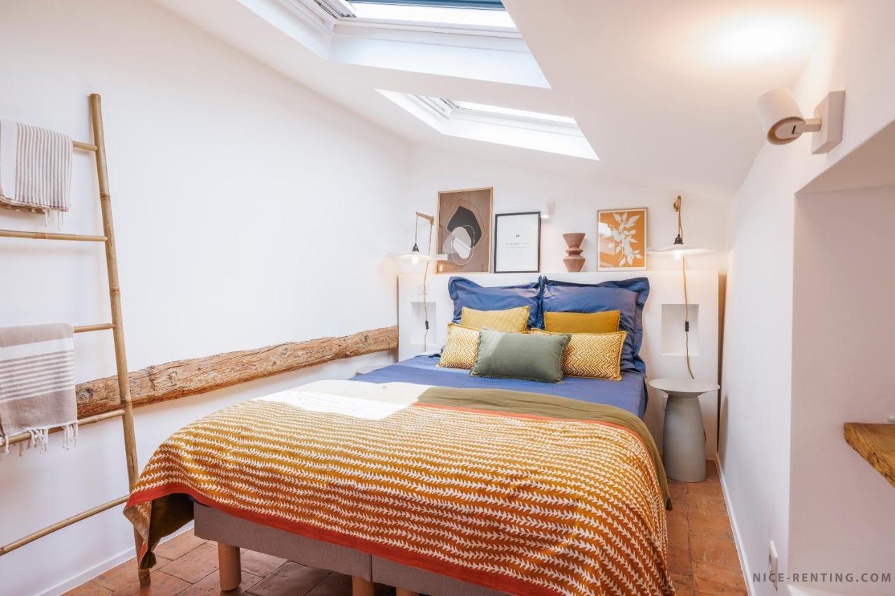 Nice Renting - Neuve - Luxury Triplex Old Town Massena Garibaldi - 4 Bedroom - Ac Экстерьер фото